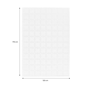 Tapis intérieur motif graphique crème  LILI