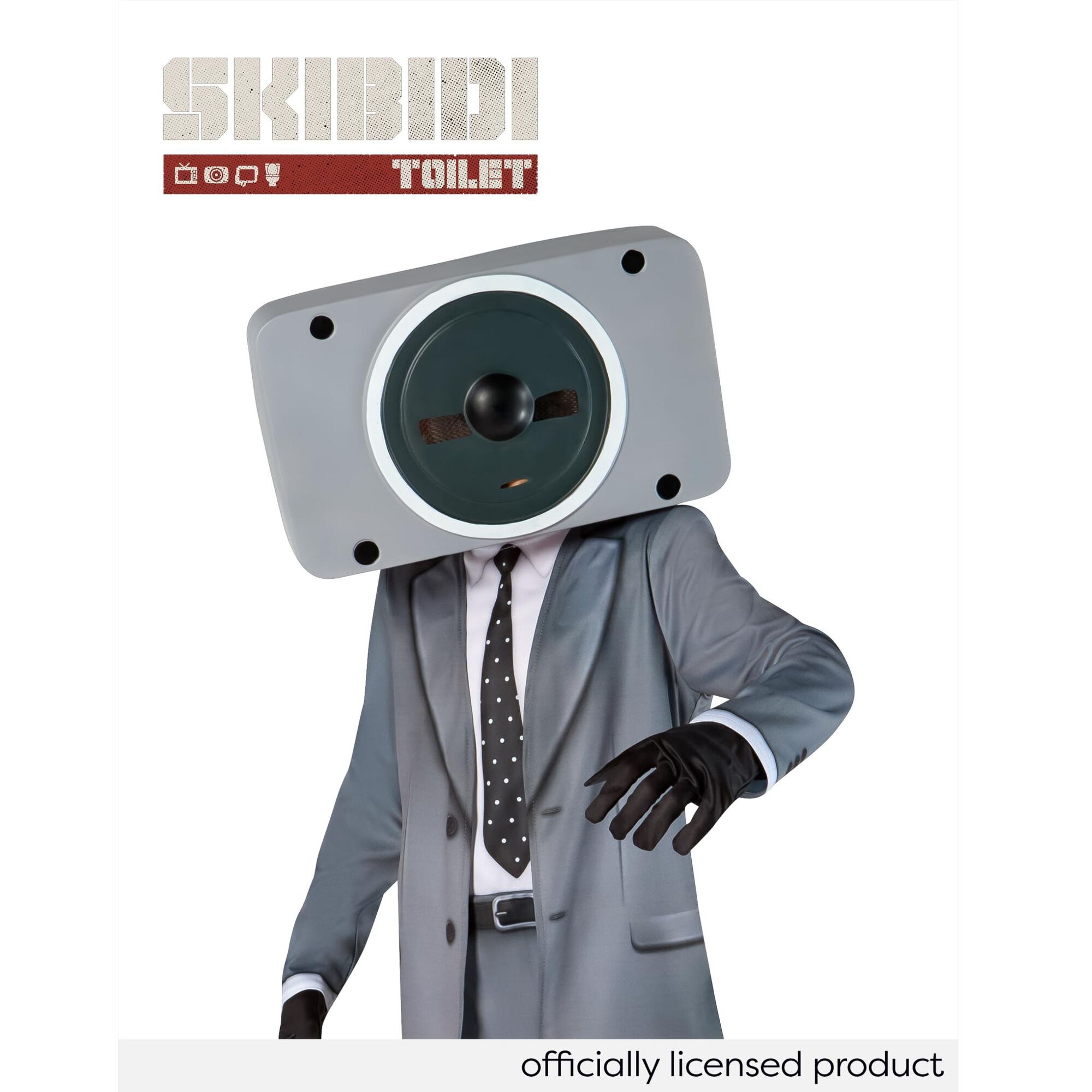 SKI-SPEAKERMAN BOYS COSTUME