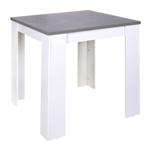 Tavolo Sign Bianco Cemento