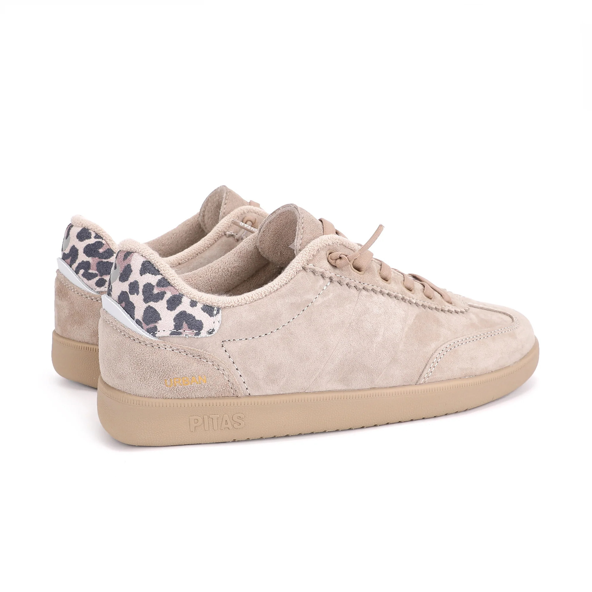 Zapatillas Urban Woman Beige Animal Print