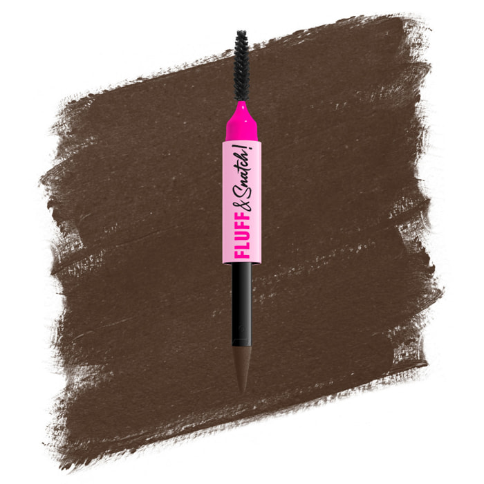 NYX Professional Makeup Fluff & Snatch Crayon Sourcil Précision Effet Poudré ESPRESSO
