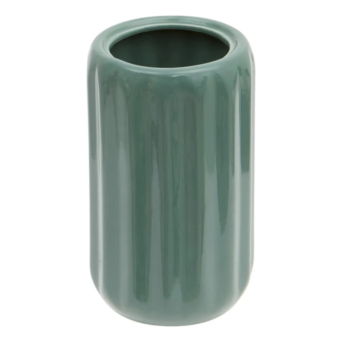 Brosse WC Colorama en céramique H.40cm vert ficus