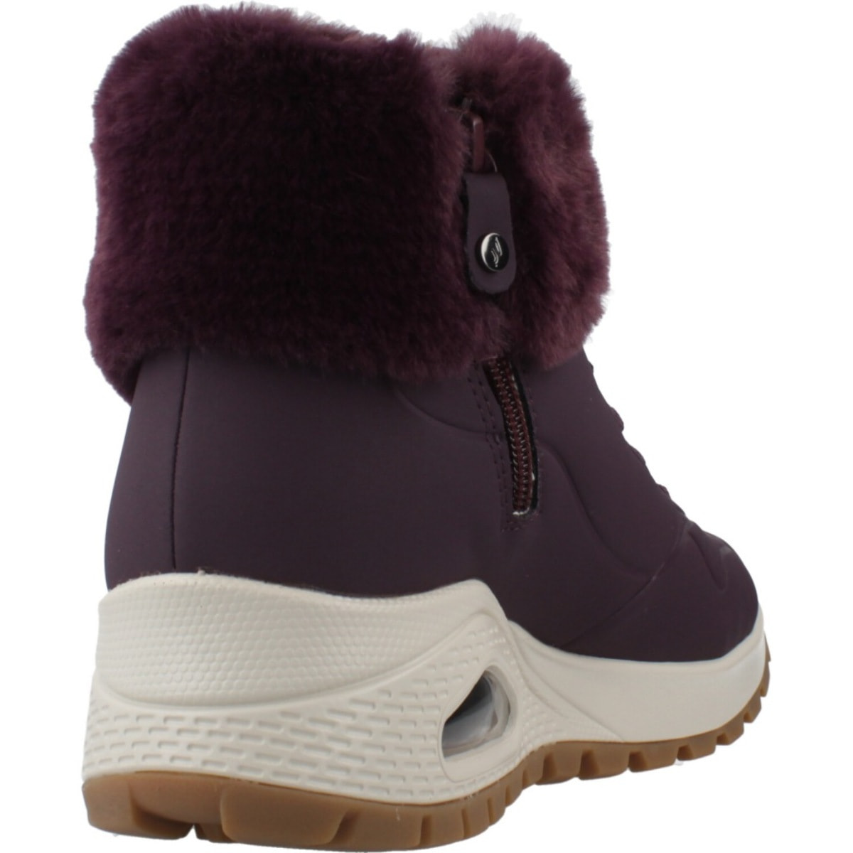 Botines Mujer Uno Rugged Fall Air Burdeos