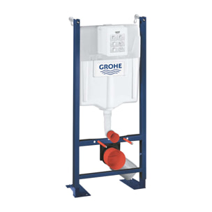 Pack WC Bâti-support Rapid SL + WC SAT sans bride noir mat + Abattant softclose + Plaque noire mat