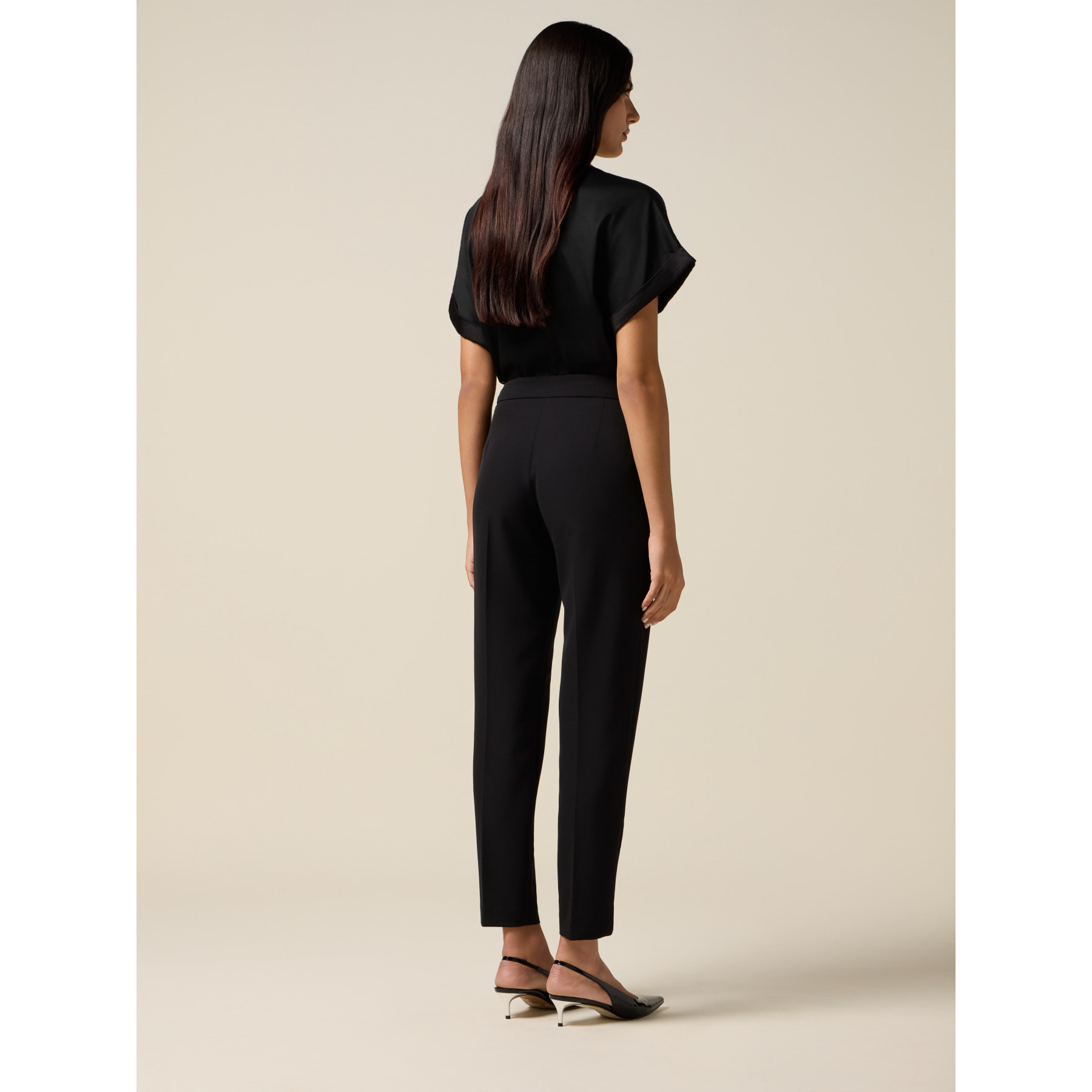 Oltre - Pantaloni a sigaretta - Nero