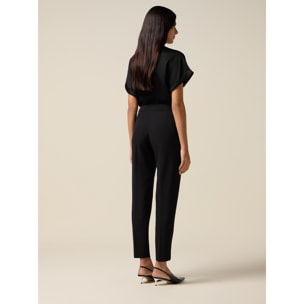 Oltre - Pantaloni a sigaretta - Nero