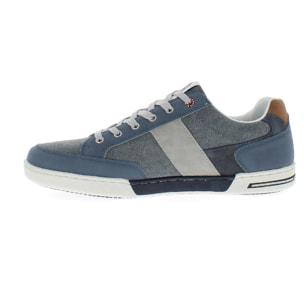 Armata di Mare Scarpe Uomo Sneakers Casual Stringate con Soletta Rimovibile in Memory Foam AMU S24M527 Blue