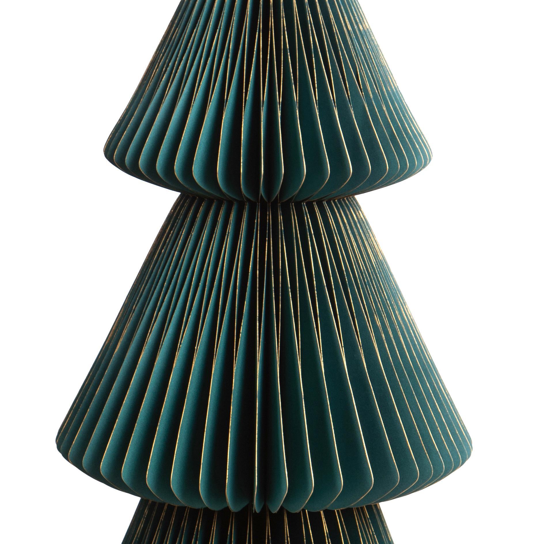 Albero carta - Pezzi 2 - Colore Verde - 14x30Hx14cm - Bianchi Dino