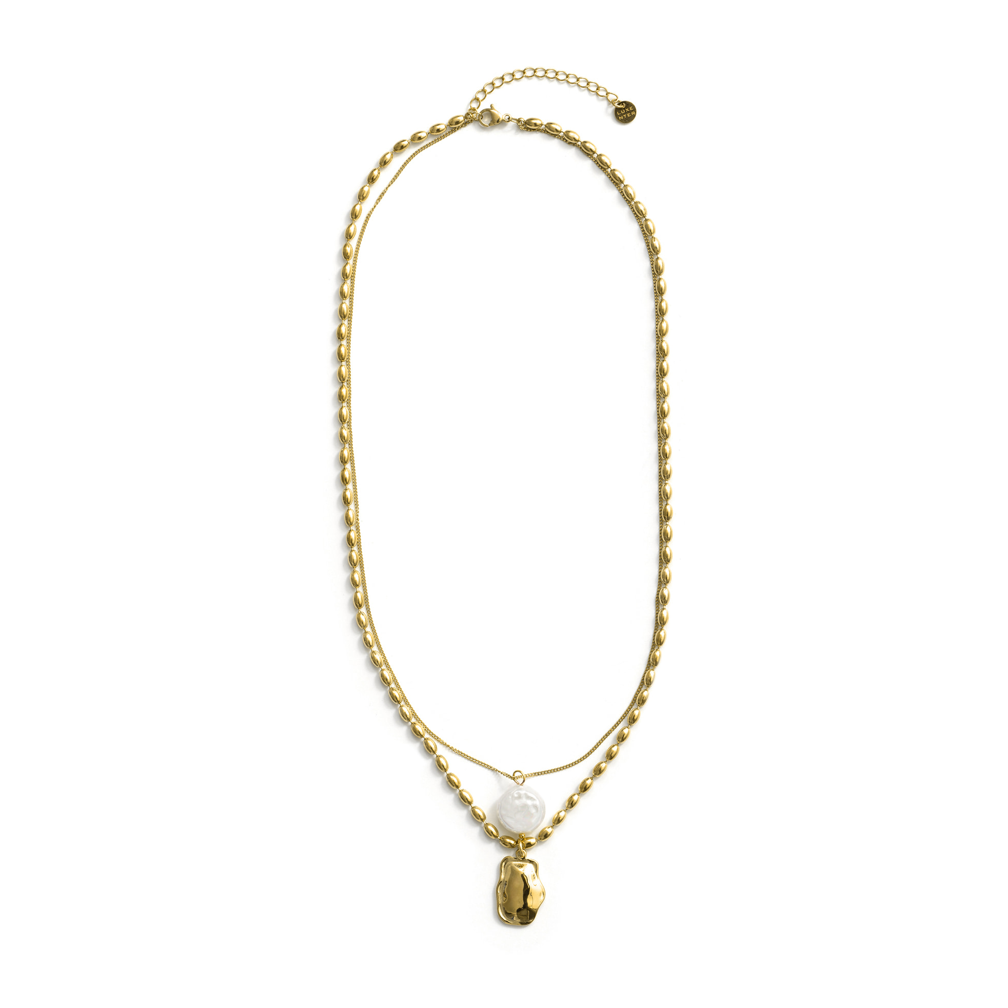 Collar Dehan acabado oro amarillo 18k