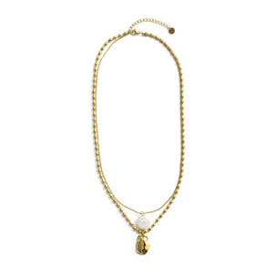 Collar Dehan acabado oro amarillo 18k