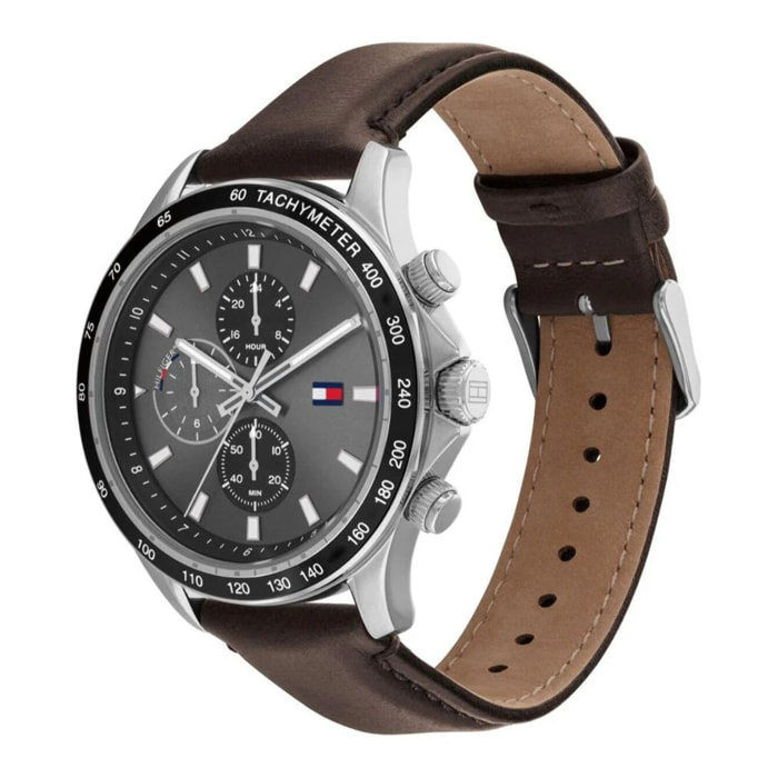 Reloj Tommy Hilfiger 1792015 Hombre Analogico Cuarzo con Correa de Piel