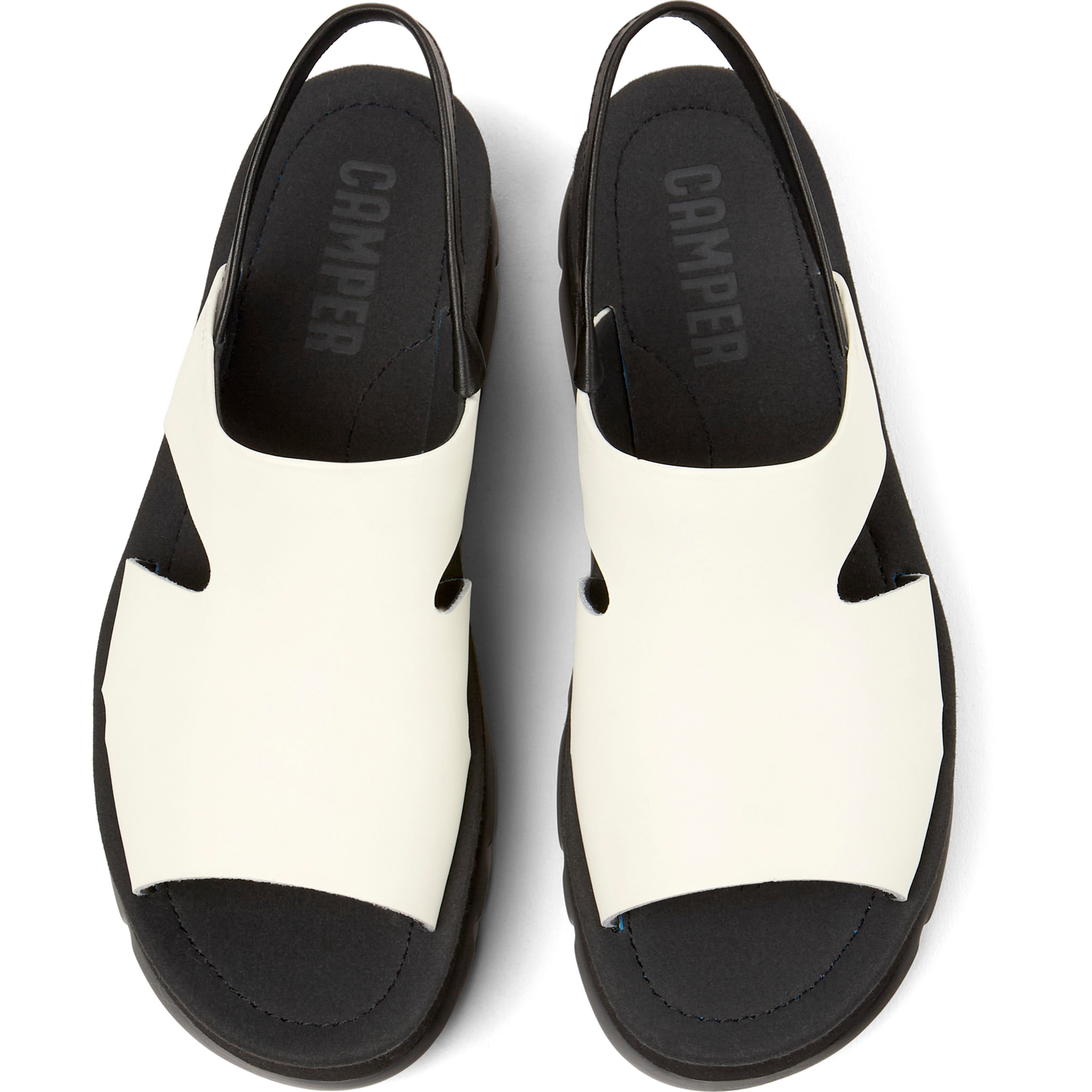 Sandali - CAMPER Oruga Up - Bianco - Pelle liscia