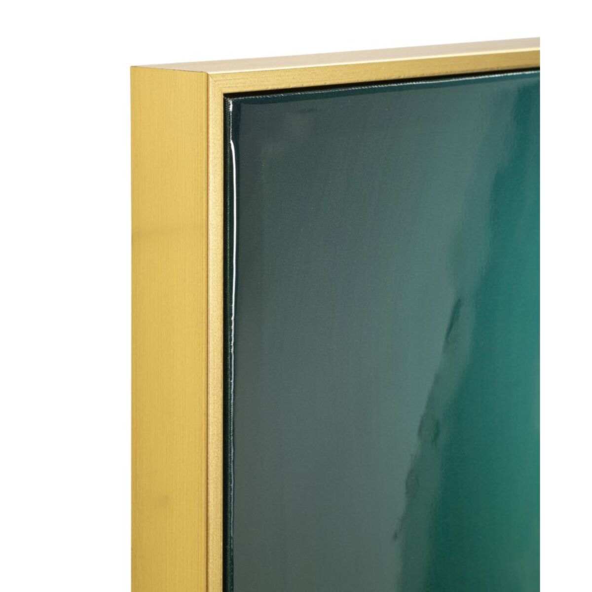 STAMPA DECORATA SU TELA LACCATA C/CORNICE BUTTERLY -B- CM 70X4X100