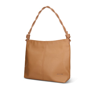 Borsa a spalla da donna - Modello Asteria Chic - Pelle vegana PU - 38.0 x 30.0 x 12.0 cm