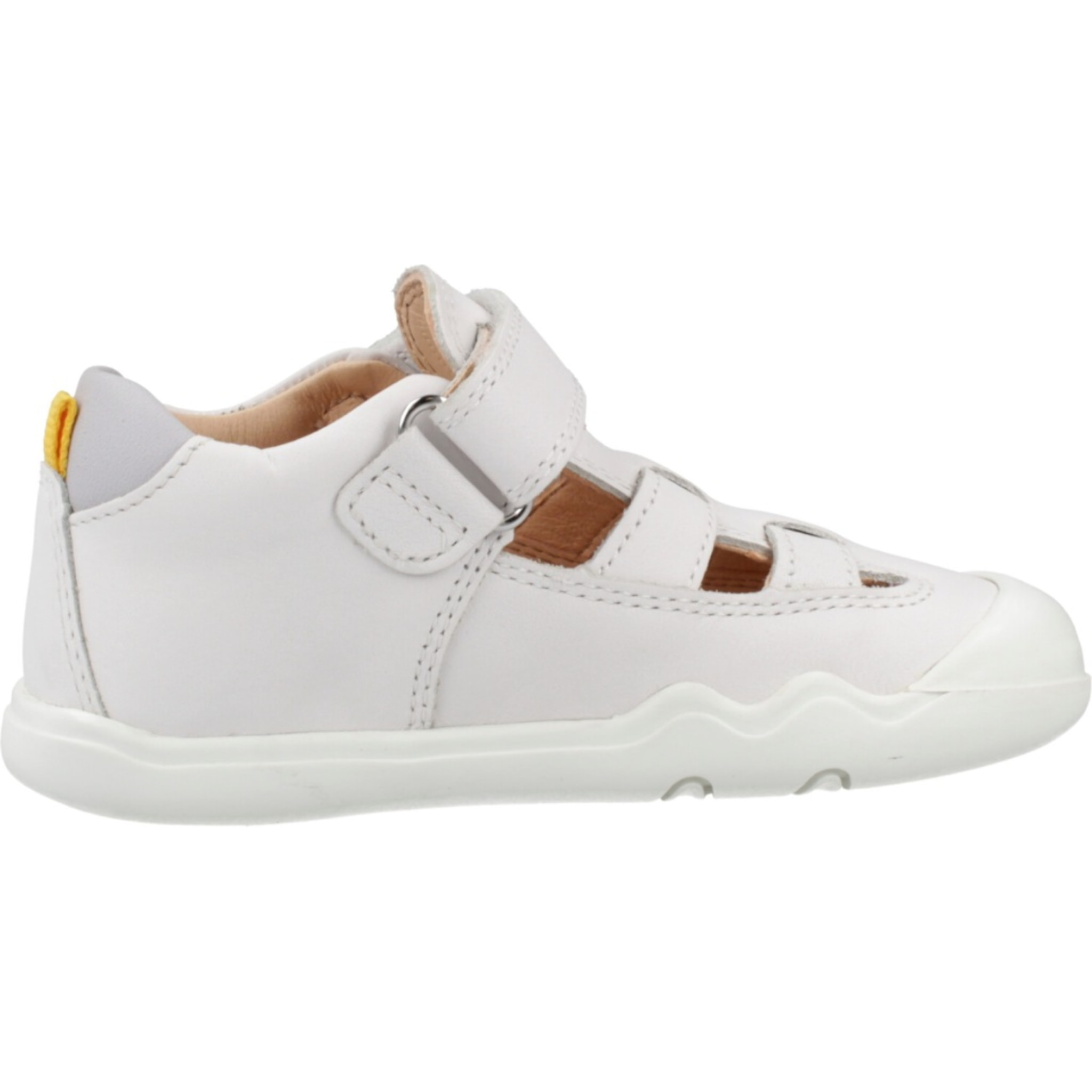 Sandalias Niño de la marca GEOX  modelo B STEPPIEUP BOY BLANCO