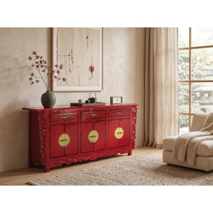 Aparador de Madera de Mango Estilo Oriental