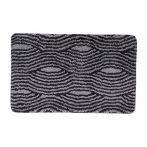 Tapis de bain Microfibre 50x80cm Wave Gris MSV