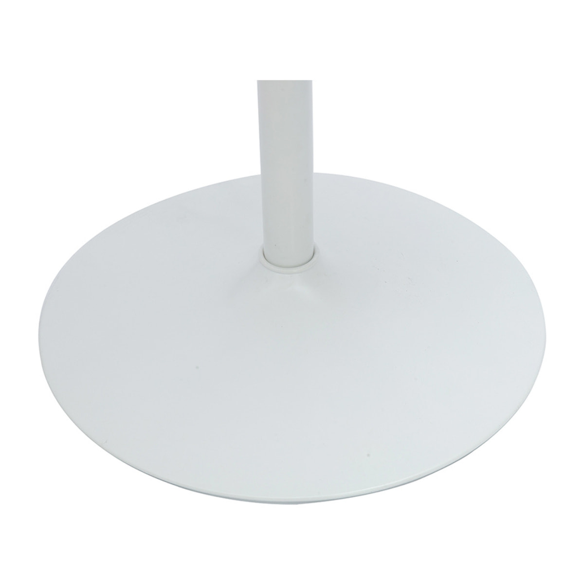 Table à manger design blanc ronde D90 cm CALISTA