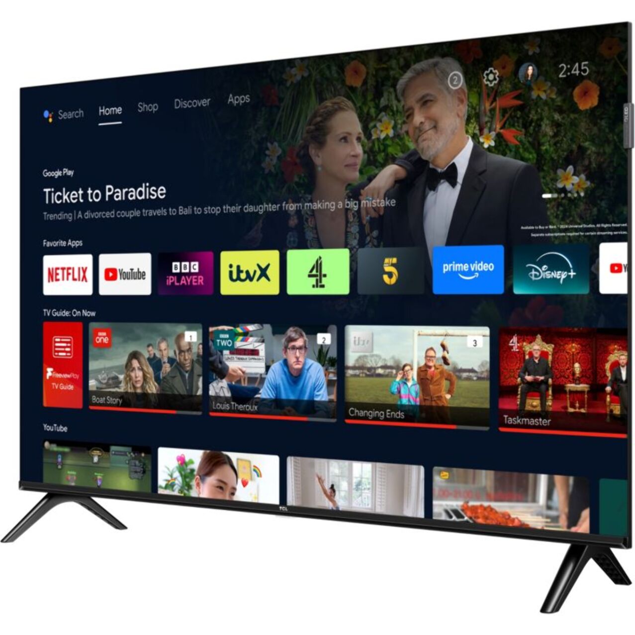 TV QLED TCL 32S49K 2025-32 pouces (80cm)
