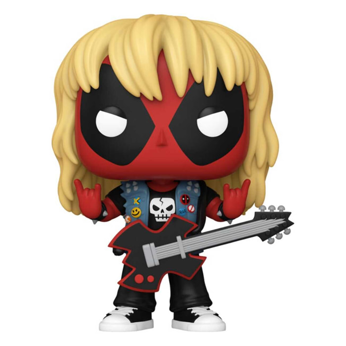 Deadpool Parodia Pop! Vinile Figura Metal Band 9 Cm Funko