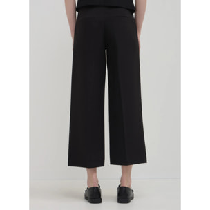 Pantalone culotte tinta unita