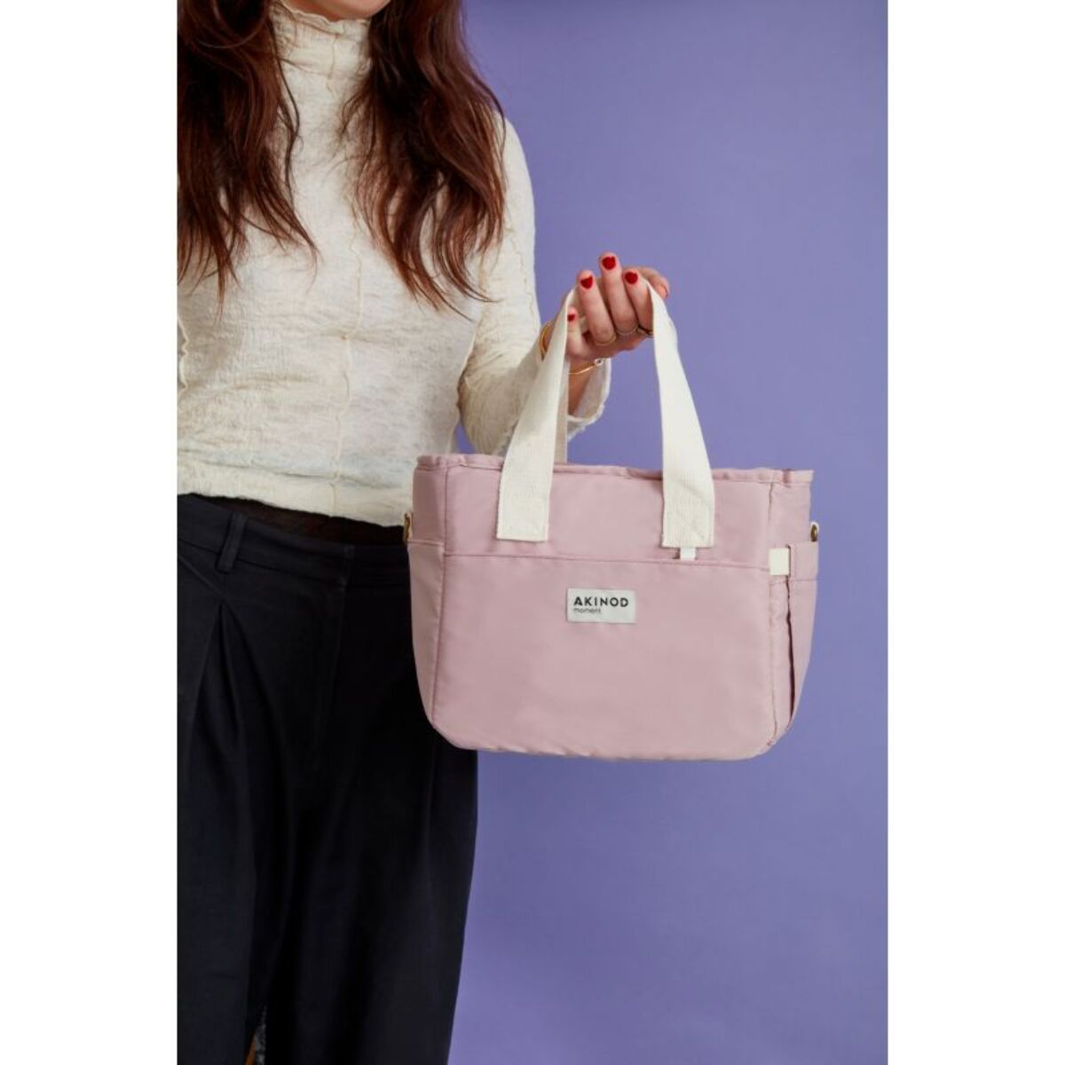 Lunch bag AKINOD 8h17 Rose