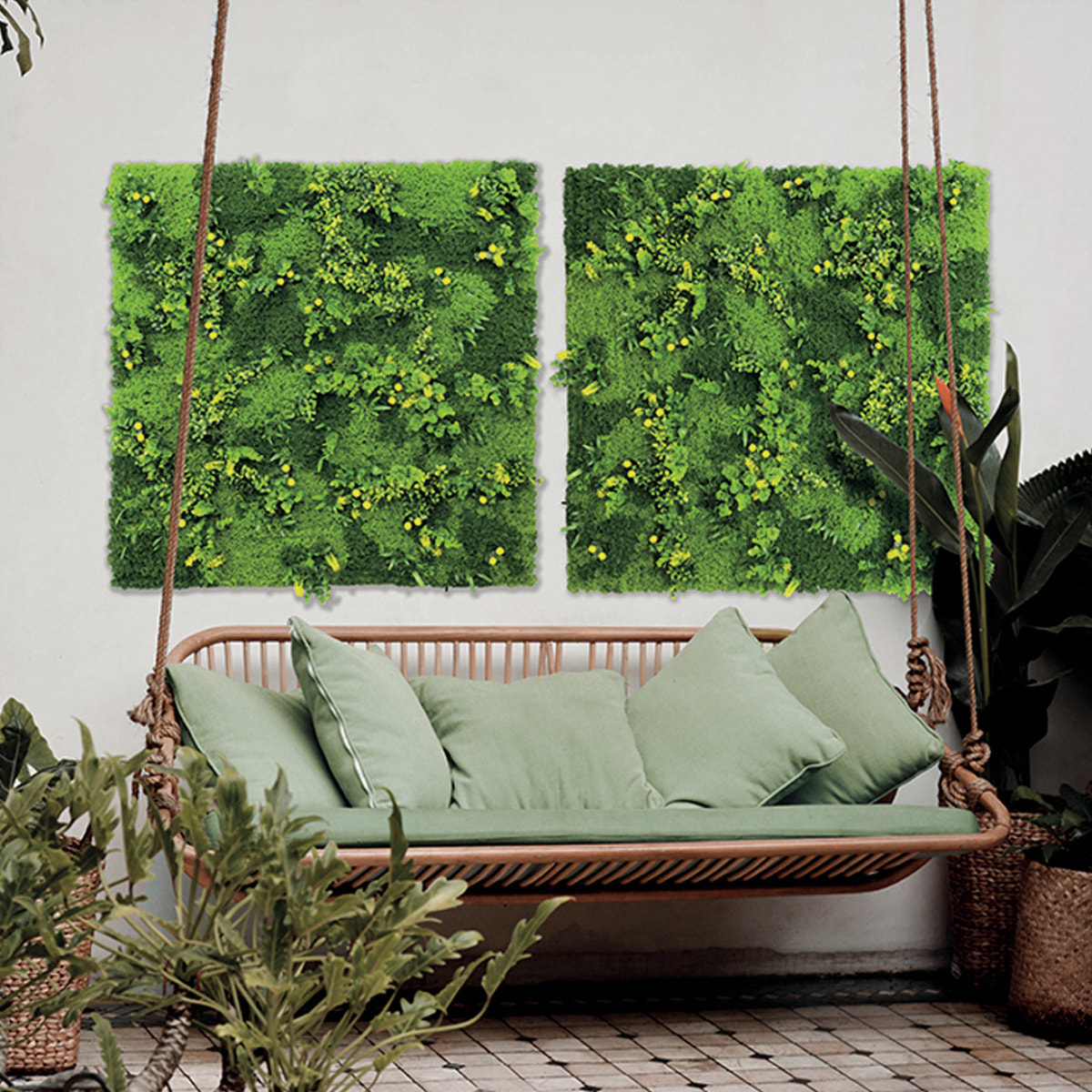 Rollo Jardin Vertical Tundra 100 X 100