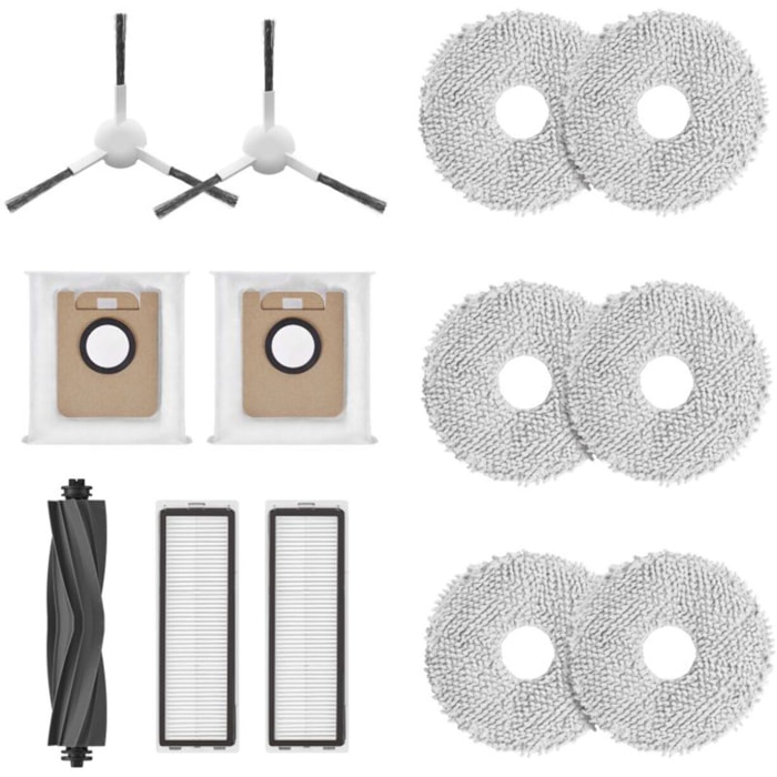 Kit accessoires DREAME Brosse principale latérales filtres L10 Ultra L10s Ultra