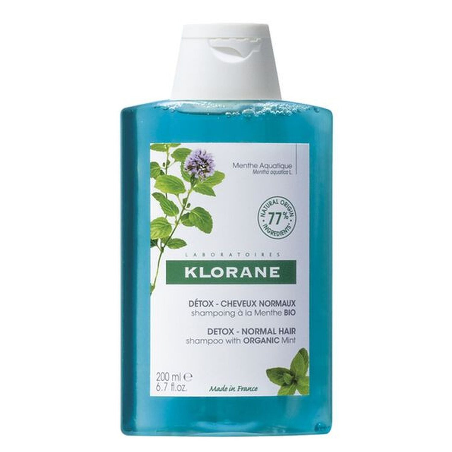 Menthe Bio - Shampoing Détox - Cheveux Normaux