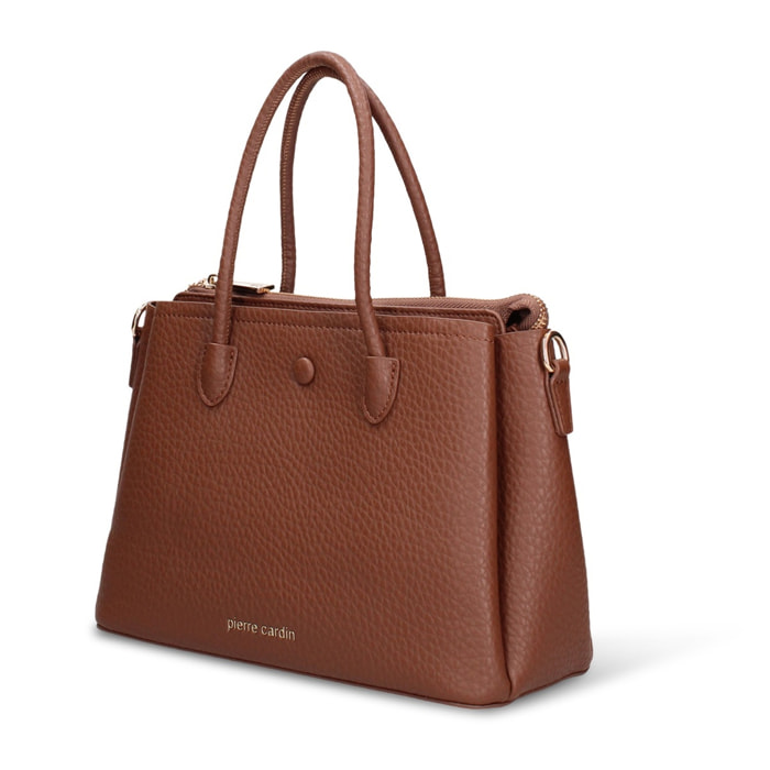 Borsa a mano da donna - Modello Eriska Prime - Pelle vegana PU - 27.0 x 20.0 x 11.5 cm