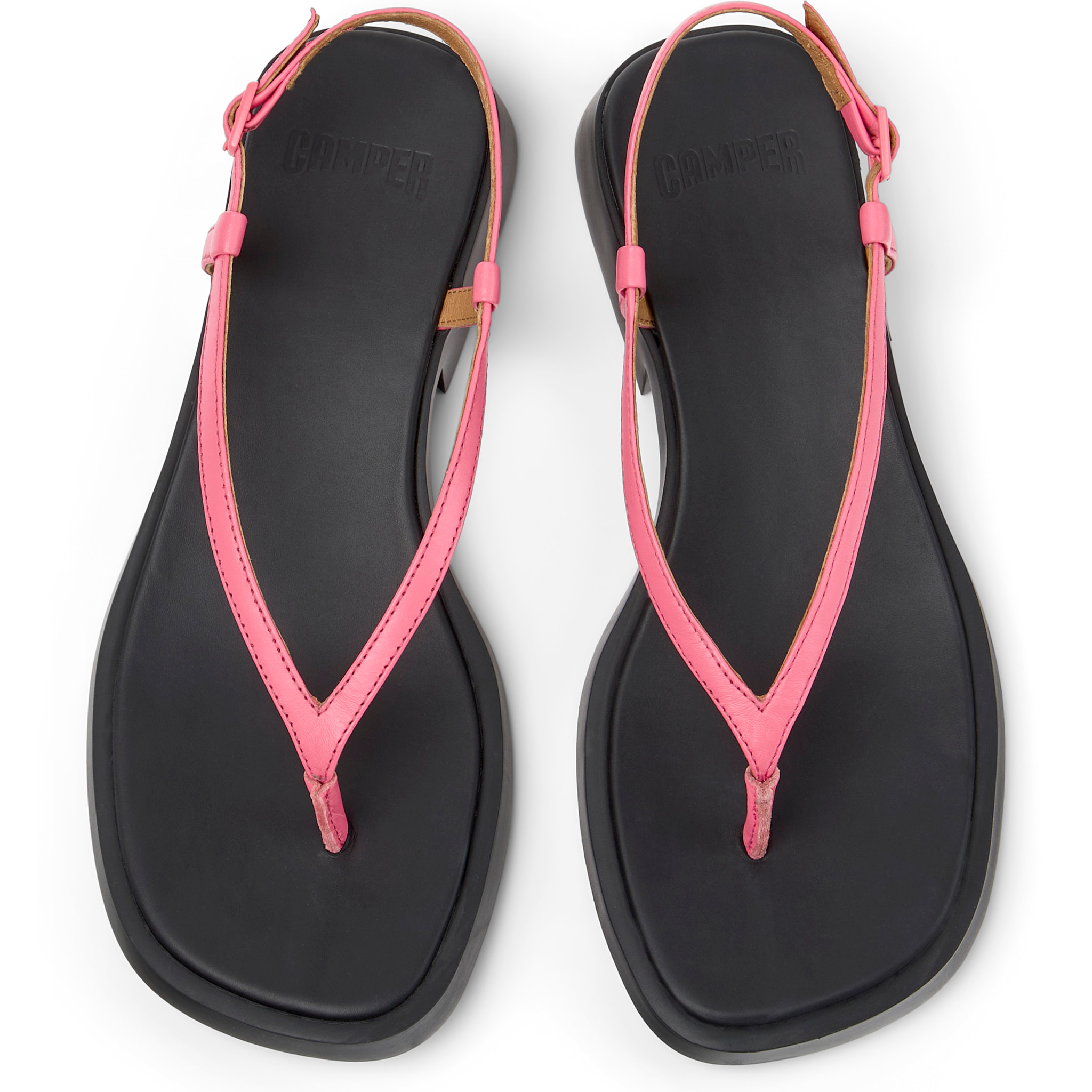 Sandalias - CAMPER Dana - Rosa - Cuero liso