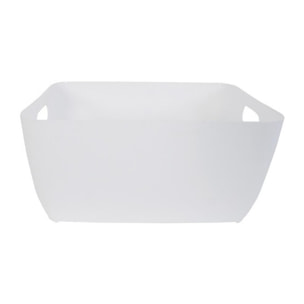 Panier de rangement multi fonction PP STORE M Blanc Spirella