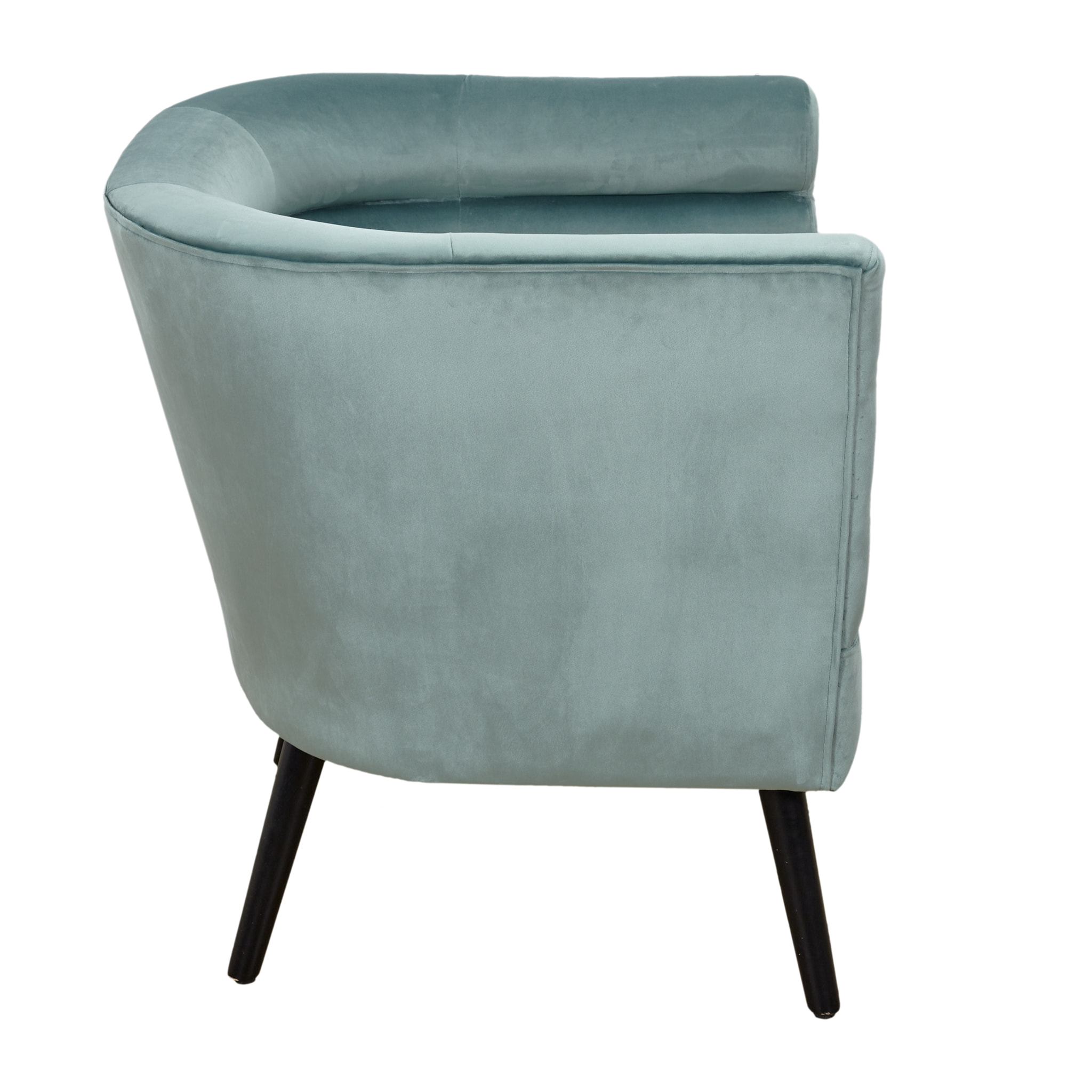 Fauteuil Amelia Velours Vert
