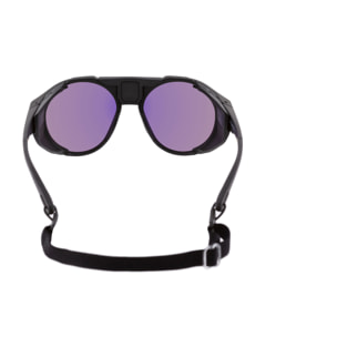 Gafas de sol OCEAN RODAS - montura negra mate / lentes Revo rojas