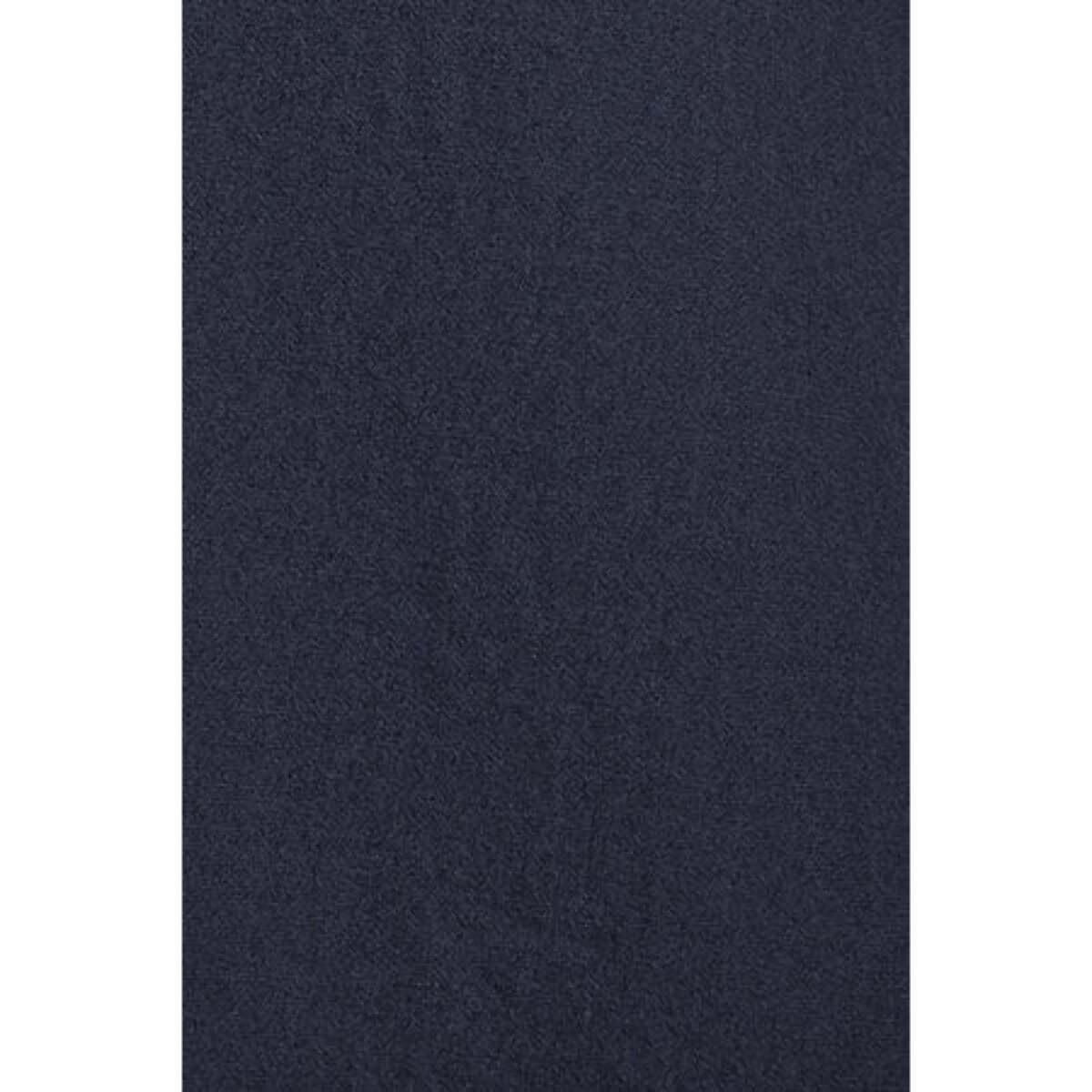 Camisa azul marino de popelín garment dye con bordado Rigby Go