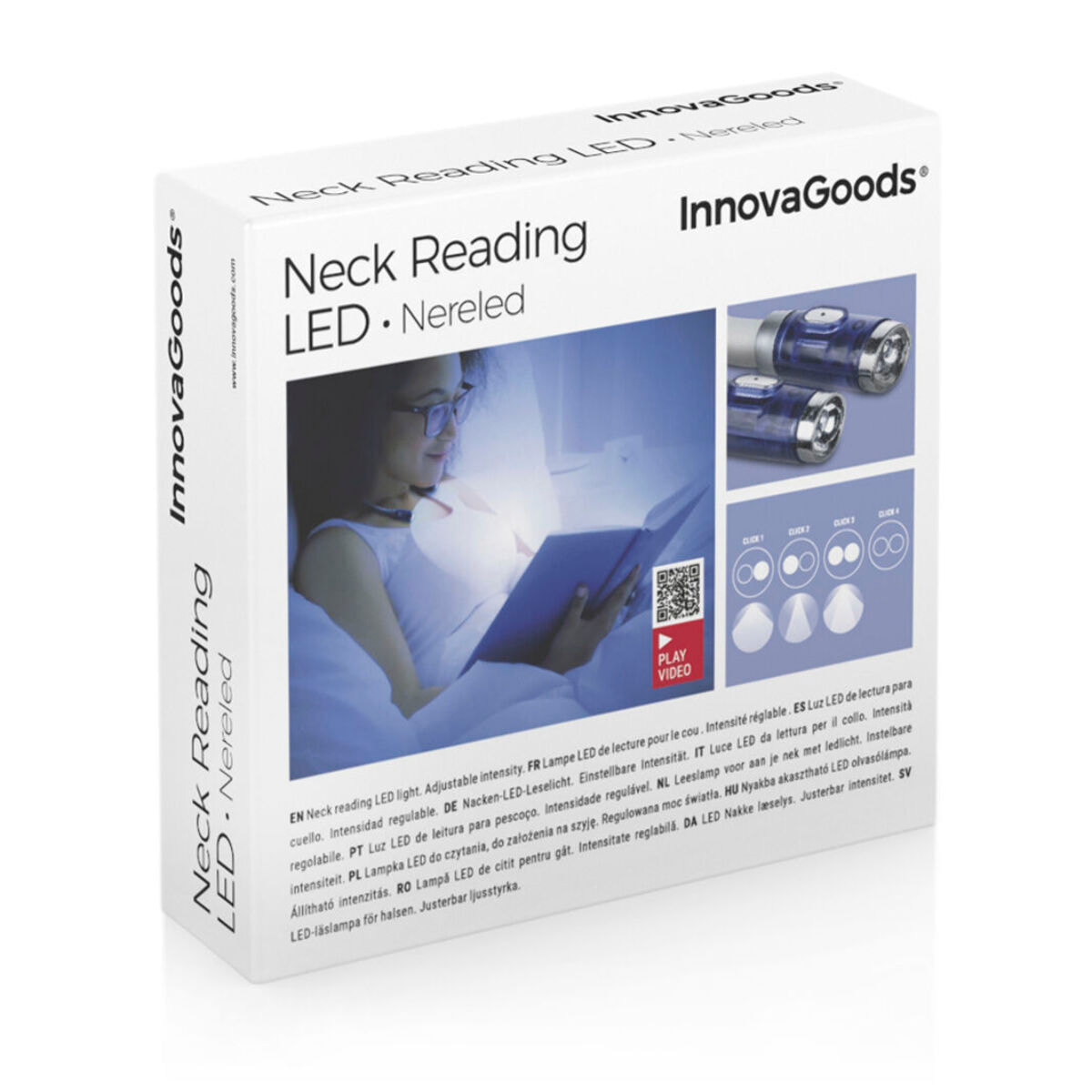 Luce LED da Lettura da Collo Nereled InnovaGoods