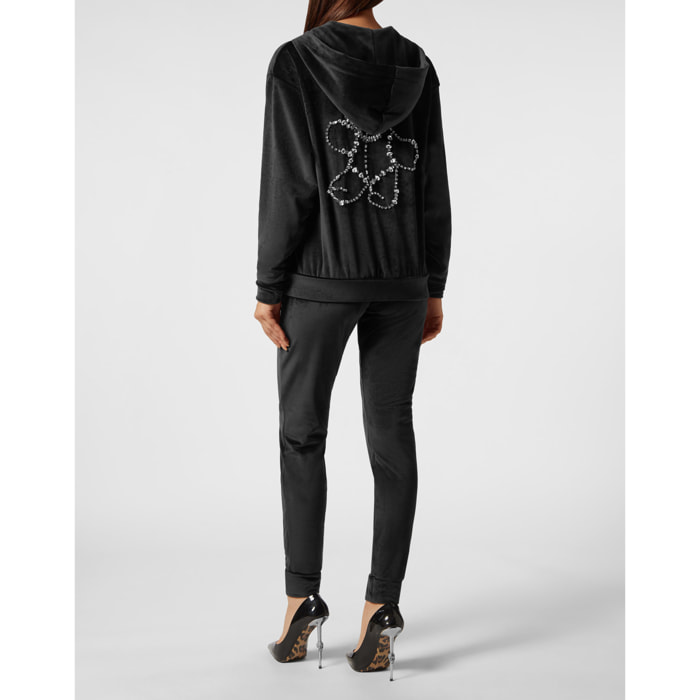 PHILIPP PLEIN Chándal: Sudadera con capucha y pantalón TEDDY