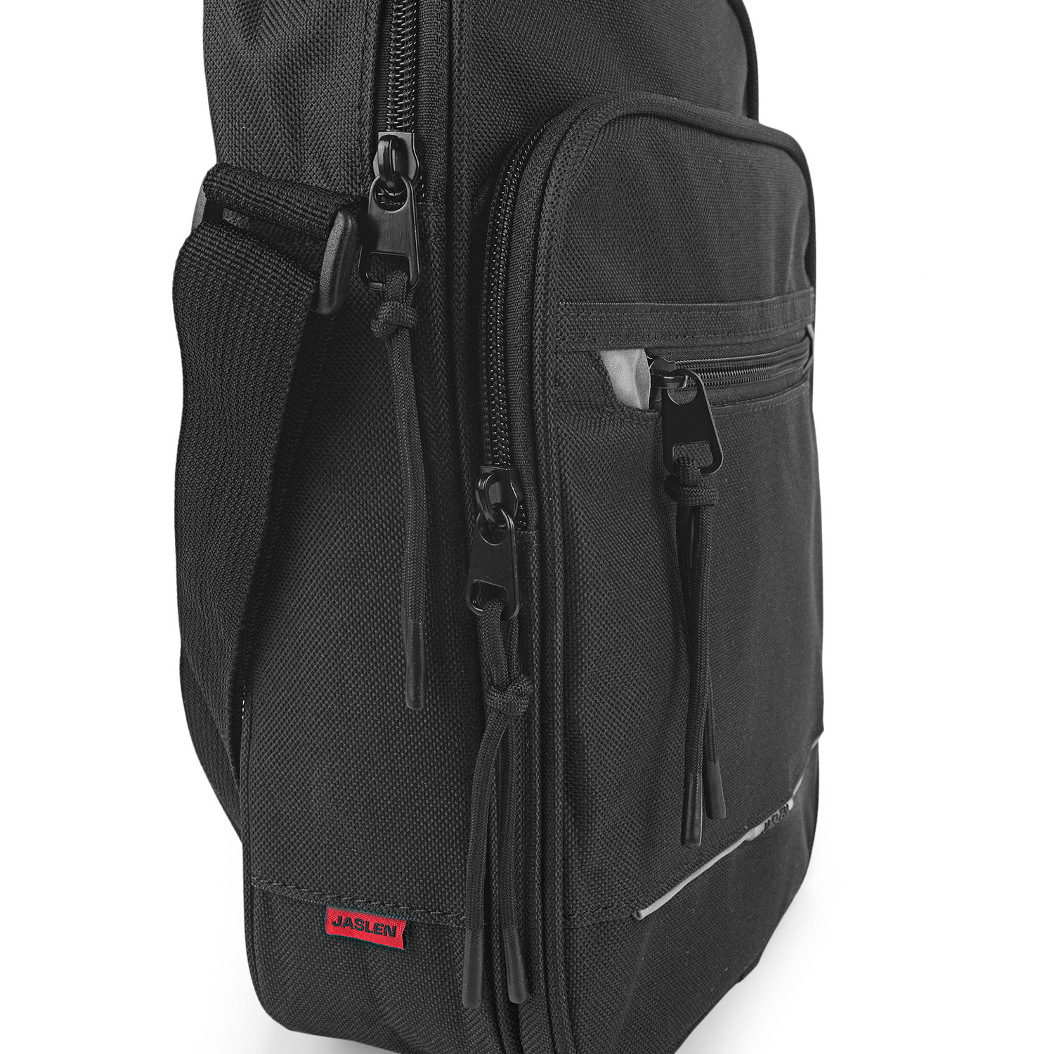 Bandolera Hombre Textil Jaslen Norwich Negro