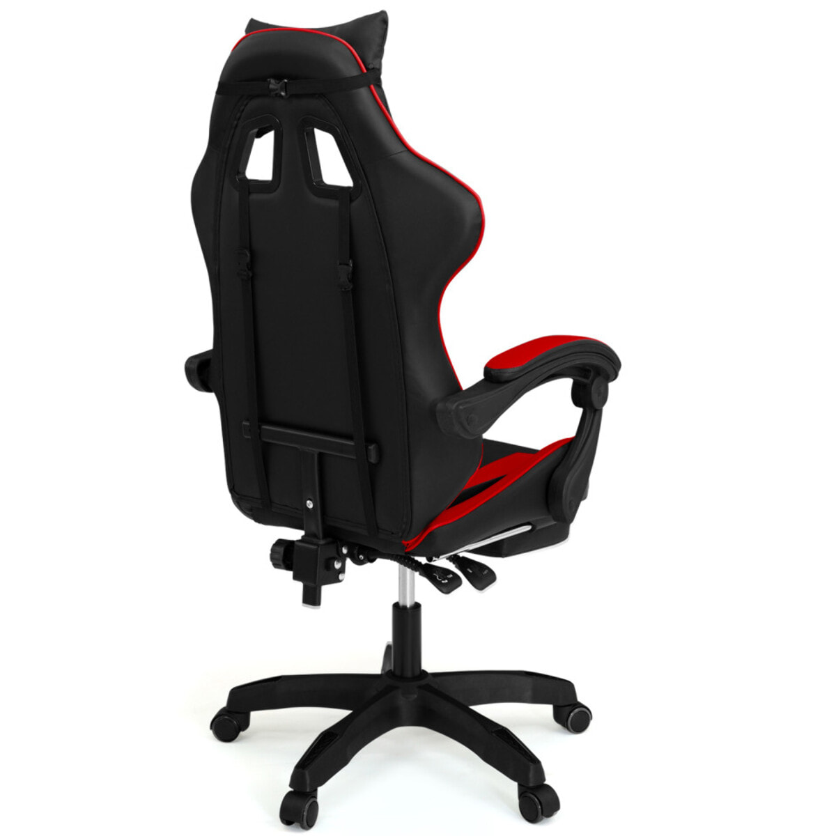 Fauteuil de bureau spécial gaming noir et rouge