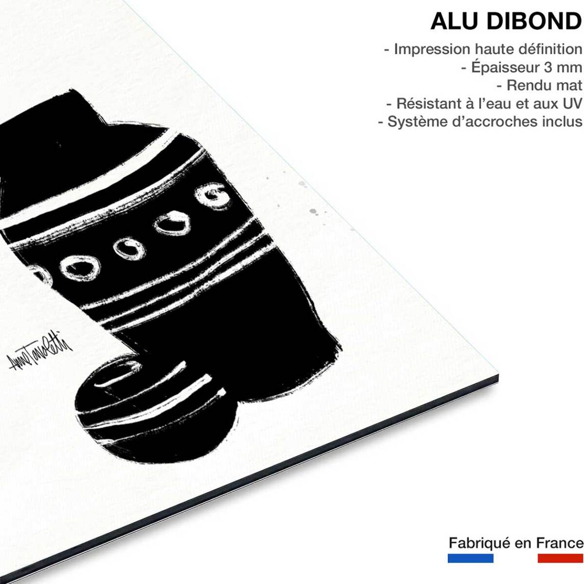 Tableau Botanique azteque Tableau alu Dibond