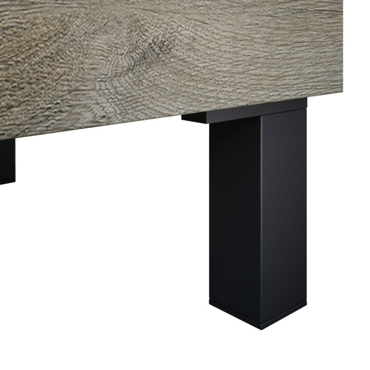 Mueble de baño con espejo Sense 3 cajones Roble Alaska