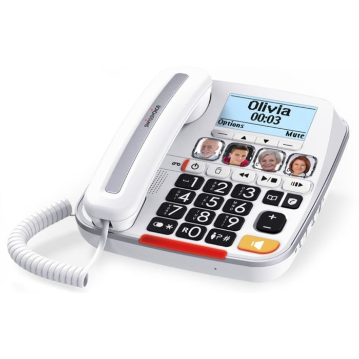 Téléphone filaire SWISSVOICE XTRA 3355 Combo Voice