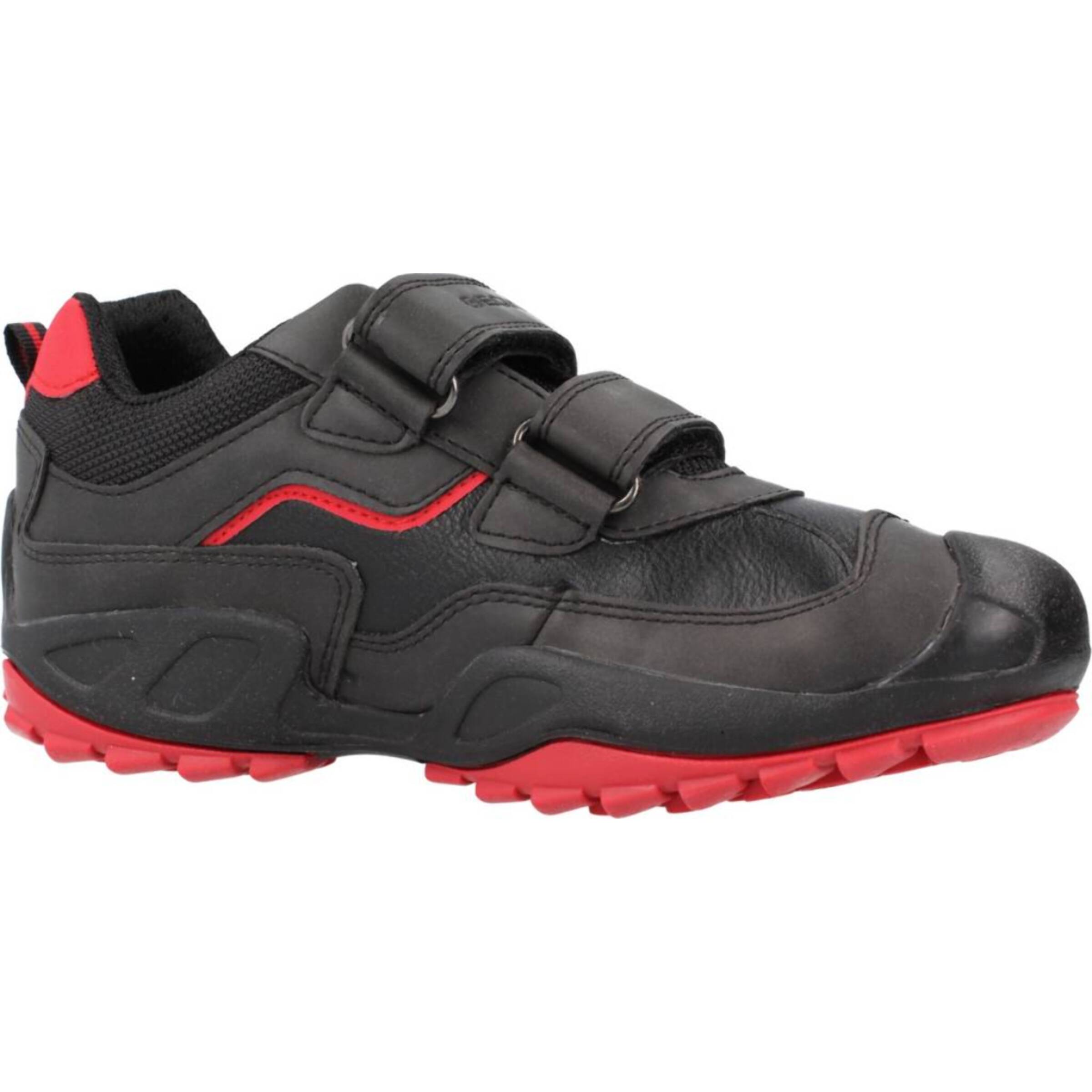 Zapatillas Niño de la marca GEOX  modelo J NEW SAVAGE BOY A NEGRO