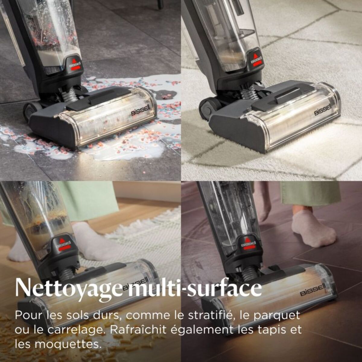 Nettoyeur de sols BISSELL Crosswave OmniFind Pro 4008N