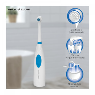 Brosse à dents électrique Proficare PC-EZ 3054 Blanc/Bleu