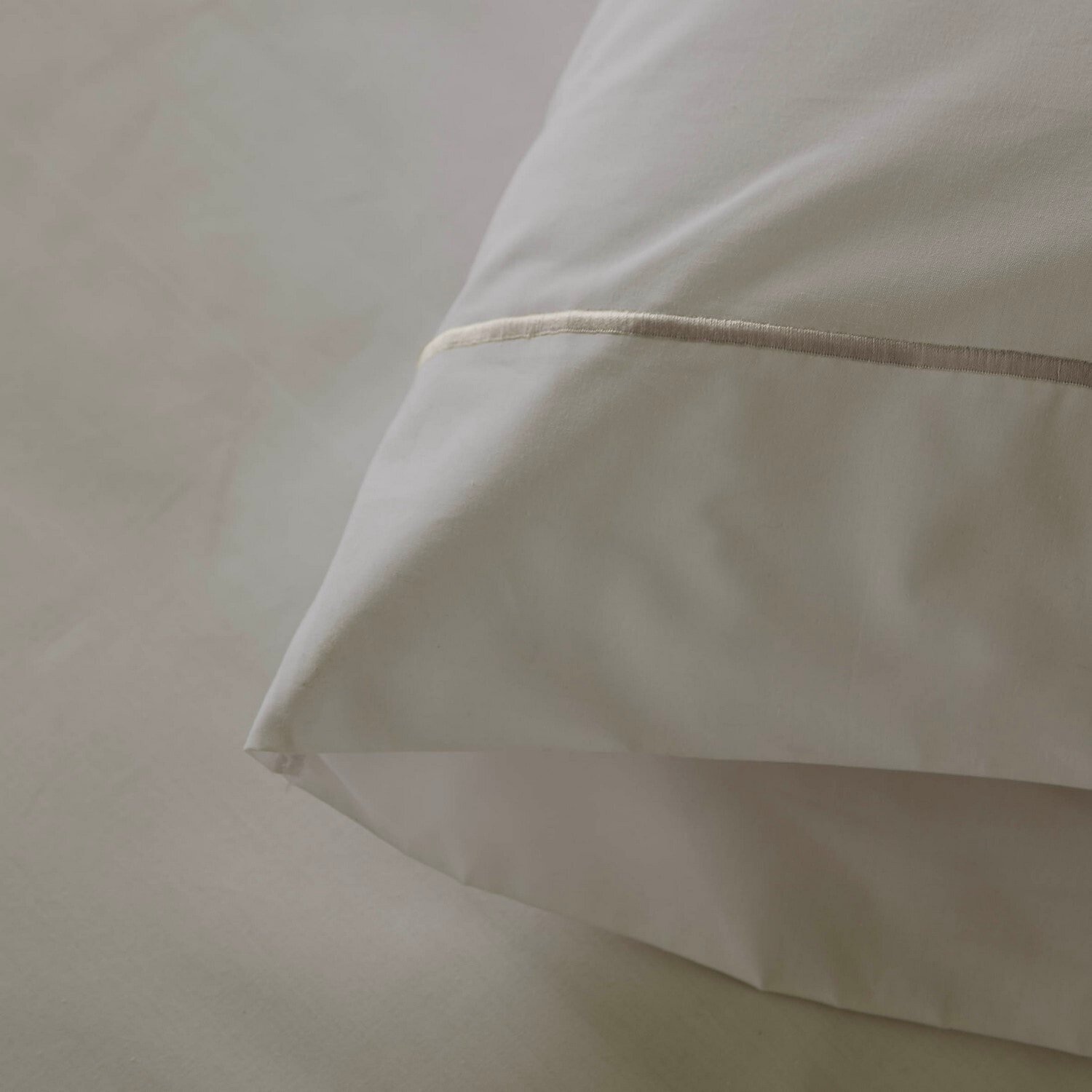 Taie d'oreiller ito beige