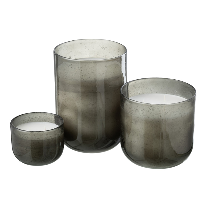 J-Line bougie parfumée Olive & Frank Incense - vert - large - 80H