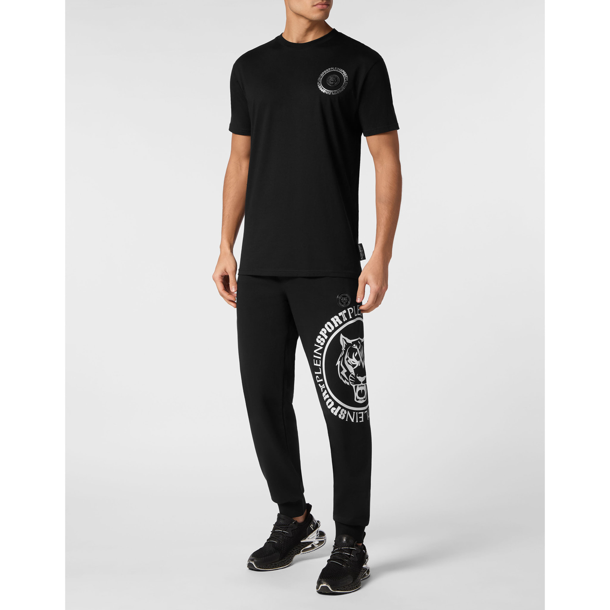PLEIN SPORT Maglietta a girocollo CARBON TIGER
