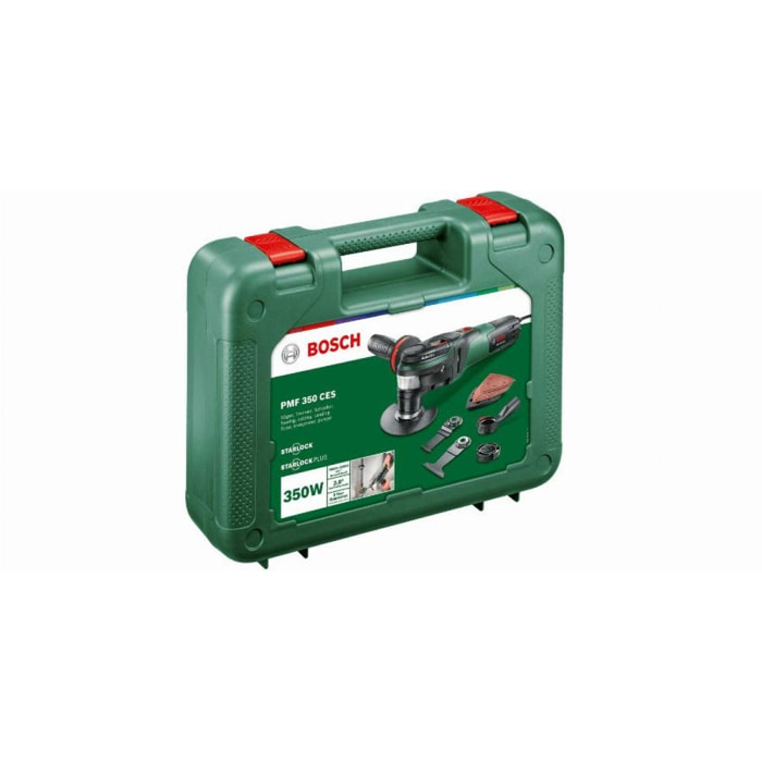 BOSCH PMF 350 CESE Set herramienta multifunción - 350W - Con accesorios - 0603102200