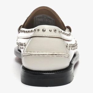 Sebago - Mocassini Donna Bianco - Dan Studs Woman